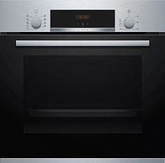 Духовой шкаф Bosch HBA513BS1 , электрический, шириной 59.4 см, нержавеющая сталь, традиционная очистка в Санкт-Петербурге