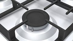 Газовая варочная панель Bosch PBP6C2B92R на 4 конфорки, шириной 58 см, белый в Санкт-Петербурге