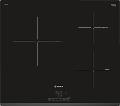 Индукционная варочная панель Bosch PUC631BB1E на 3 конфорки, шириной 59.2 см, черный в Санкт-Петербурге
