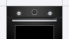 Духовой шкаф Bosch HBJS10YB0R , электрический, шириной 59.4 см, черный, AquaClean очистка в Санкт-Петербурге