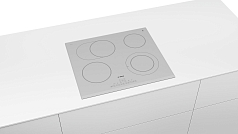 Электрическая варочная панель Bosch PKN652FP1E на 4 конфорки, шириной 59.2 см, белый в Санкт-Петербурге