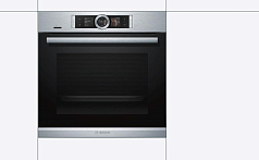 Духовой шкаф Bosch HBG676ES6 , электрический, шириной 59.4 см, нержавеющая сталь, пиролитическая очистка в Санкт-Петербурге