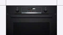 Духовой шкаф Bosch HBG539BB6 , электрический, шириной 59.4 см, черный, EcoClean очистка в Санкт-Петербурге