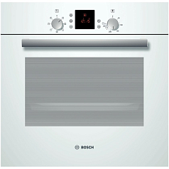 Духовой шкаф Bosch HBN 239W5R , электрический, шириной 59.5 см, белый, традиционная очистка в Санкт-Петербурге
