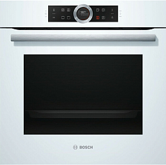 Духовой шкаф Bosch HBG632BW1 , электрический, шириной 59.4 см, белый, традиционная очистка в Санкт-Петербурге