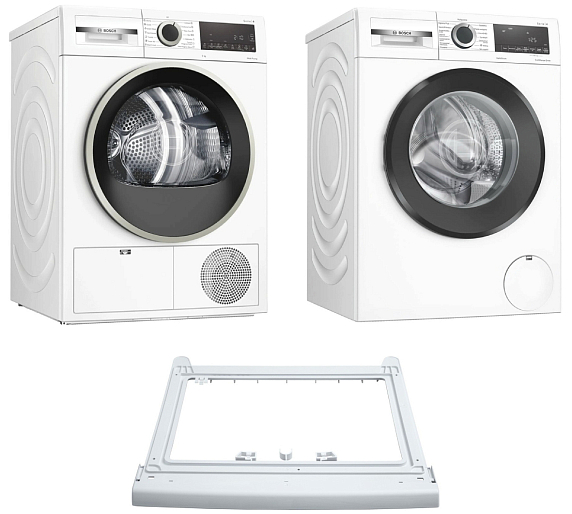 Комплект Bosch Serie 4 (WGG0420GPL, WQG14200ME, WTZ 20410) preview 1