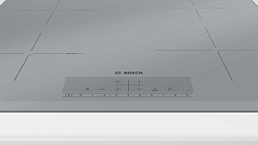 Индукционная варочная панель Bosch PUE659FB1E на 4 конфорки, шириной 59.2 см, темно-серебристый в Санкт-Петербурге