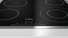 Электрическая варочная панель Bosch PKF645FP1E на 4 конфорки, шириной 58.3 см, черный в Санкт-Петербурге
