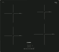 Индукционная варочная панель Bosch PUE611BB2E на 4 конфорки, шириной 59.2 см, черный в Санкт-Петербурге