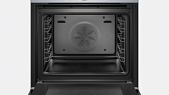 Духовой шкаф Bosch HBG636ES1 , электрический, шириной 59.4 см, нержавеющая сталь, EcoClean очистка в Санкт-Петербурге