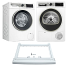 Комплект Bosch Serie 4 (WGA25400ME, WQG1420AME, WTZ20410)
