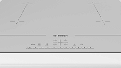 Индукционная варочная панель Bosch PVQ612FC5E на 4 конфорки, шириной 59.2 см, белый в Санкт-Петербурге