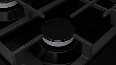 Газовая варочная панель Bosch PGP6B6O92R на 4 конфорки, шириной 58.2 см, черный в Санкт-Петербурге