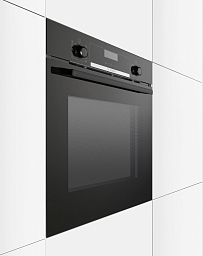 Духовой шкаф Bosch HBG517BB0R , электрический, шириной 59.4 см, черный, традиционная очистка в Санкт-Петербурге