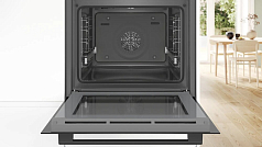 Духовой шкаф Bosch HBA5360B0 , электрический, шириной 59.4 см, черный, EcoClean очистка в Санкт-Петербурге