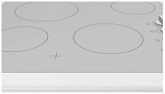 Электрическая варочная панель Bosch PKE612CA2E на 4 конфорки, шириной 59.2 см, белый в Санкт-Петербурге