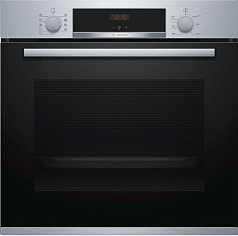 Духовой шкаф Bosch HBA554YS0 , электрический, шириной 59.4 см, нержавеющая сталь, EcoClean очистка в Санкт-Петербурге