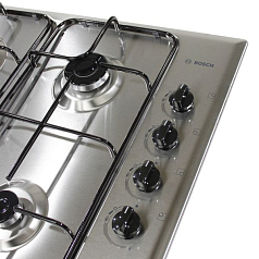 Газовая варочная панель Bosch NGU 4151 DE на 4 конфорки, шириной 58 см, нержавеющая сталь в Санкт-Петербурге