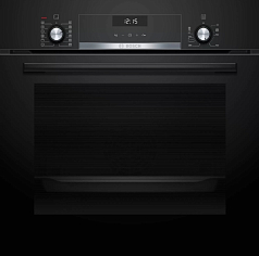 Духовой шкаф Bosch HIJ517YB2R , электрический, шириной 59.4 см, черный, AquaClean очистка в Санкт-Петербурге