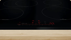 Индукционная варочная панель Bosch PIF651HC1E на 4 конфорки, шириной 59.2 см, черный в Санкт-Петербурге