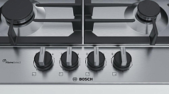 Газовая варочная панель Bosch PCP 6A5B90R на 4 конфорки, шириной 58.2 см, нержавеющая сталь в Санкт-Петербурге