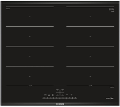 Индукционная варочная панель Bosch PXX695FC5E на 4 конфорки, шириной 60.6 см, черный в Санкт-Петербурге