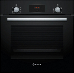 Духовой шкаф Bosch HBF113BA0Q , электрический, шириной 59.4 см, черный, AquaClean очистка в Санкт-Петербурге