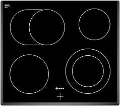Электрическая варочная панель Bosch NKN 651G17 на 4 конфорки, шириной 59.2 см, черный в Санкт-Петербурге