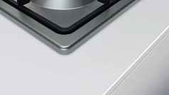 Газовая варочная панель Bosch PBY6C5B62O на 4 конфорки, шириной 58 см, нержавеющая сталь в Санкт-Петербурге