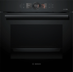 Духовой шкаф Bosch HBG8764C1 , электрический, шириной 59.4 см, черный, пиролитическая очистка в Санкт-Петербурге