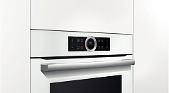 Духовой шкаф Bosch HBG672BW1F , электрический, шириной 59.4 см, белый, пиролитическая очистка в Санкт-Петербурге