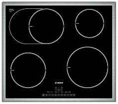 Индукционная варочная панель Bosch PIB 645F17E на 4 конфорки, шириной 58.3 см, черный в Санкт-Петербурге