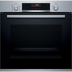 Духовой шкаф Bosch HBA5360S0 , электрический, шириной 59.4 см, нержавеющая сталь, EcoClean очистка в Санкт-Петербурге
