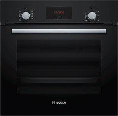 Духовой шкаф Bosch HBF114EB0R , электрический, шириной 59.4 см, черный, традиционная очистка в Санкт-Петербурге