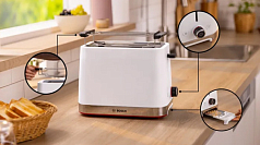 Тостер Bosch TAT4M221 в Санкт-Петербурге Тостер Bosch TAT4M221 в Санкт-Петербурге