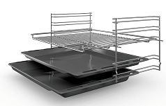 Духовой шкаф Bosch HBF114BW0R , электрический, шириной 59.4 см, белый, традиционная очистка в Санкт-Петербурге