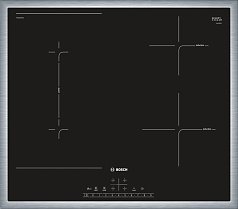 Индукционная варочная панель Bosch PVS645FB5E на 4 конфорки, шириной 58.3 см, черный в Санкт-Петербурге