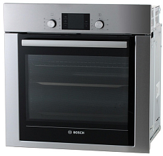 Духовой шкаф Bosch HBG23B450E , электрический, шириной 59.5 см, нержавеющая сталь, EcoClean очистка в Санкт-Петербурге