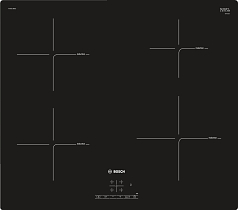 Индукционная варочная панель Bosch PUE611BB1E на 4 конфорки, шириной 59.2 см, черный в Санкт-Петербурге