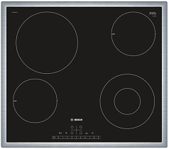 Электрическая варочная панель Bosch PKF645FP1G на 4 конфорки, шириной 58.3 см, черный в Санкт-Петербурге