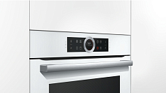 Духовой шкаф Bosch HBG633CW1S , электрический, шириной 58.5 см, белый, EcoClean очистка в Санкт-Петербурге