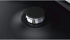 Газовая варочная панель Bosch PCP 616B90E на 4 конфорки, шириной 58.2 см, черный в Санкт-Петербурге