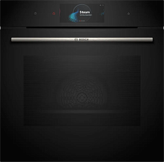 Духовой шкаф Bosch HRG 7784B1 , электрический, шириной 59.4 см, черный, пиролитическая очистка в Санкт-Петербурге