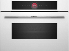 Духовой шкаф Bosch CMG7241W1 , электрический, шириной 59.4 см, белый, AquaClean очистка в Санкт-Петербурге