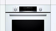 Духовой шкаф Bosch HBG538EW6R , электрический, шириной 59.4 см, белый, EcoClean очистка в Санкт-Петербурге