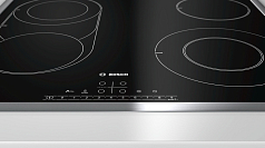 Электрическая варочная панель Bosch PKM645FP1R на 4 конфорки, шириной 58.3 см, черный в Санкт-Петербурге