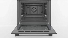 Духовой шкаф Bosch HBF114ES0 , электрический, шириной 59.4 см, нержавеющая сталь, AquaClean очистка в Санкт-Петербурге