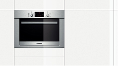 Духовой шкаф Bosch HBC 33B550 , электрический, шириной 59.5 см, нержавеющая сталь, EcoClean очистка в Санкт-Петербурге