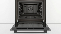 Духовой шкаф Bosch HIJ517YB0R , электрический, шириной 59.4 см, черный, AquaClean очистка в Санкт-Петербурге