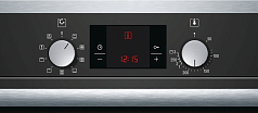 Духовой шкаф Bosch HBN559E3T , электрический, шириной 59.4 см, нержавеющая сталь, EcoClean очистка в Санкт-Петербурге